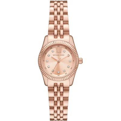 Жіночий годинник Michael Kors MK4739 у рожевому золоті 26 мм