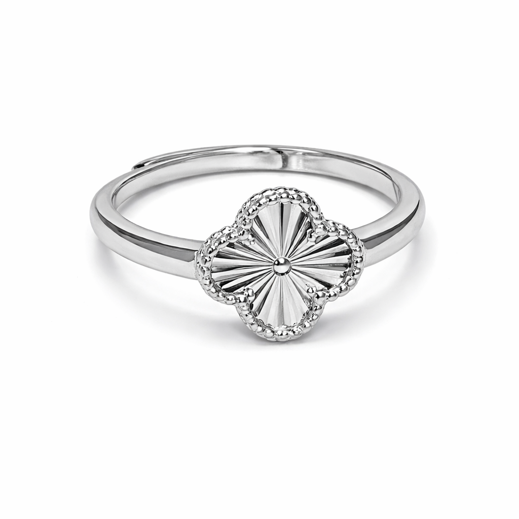 СРІБНА КАБЛУЧКА "ЧОТИРИЛИСНИК"