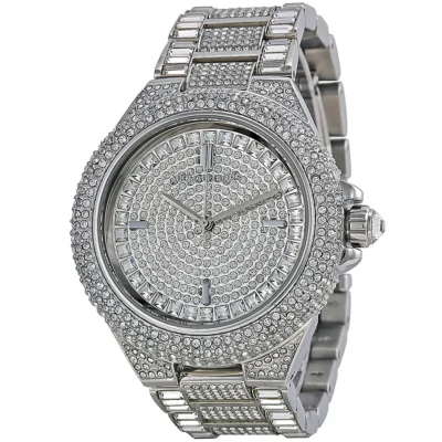 годинник Michael Kors Camille MK5869 сріблястий з камінням 43 мм