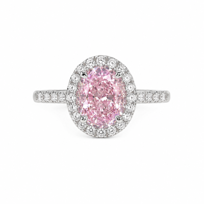 СРІБНА КАБЛУЧКА PINK DIAMOND S925 З РОЖЕВИМ КАМЕНЕМ