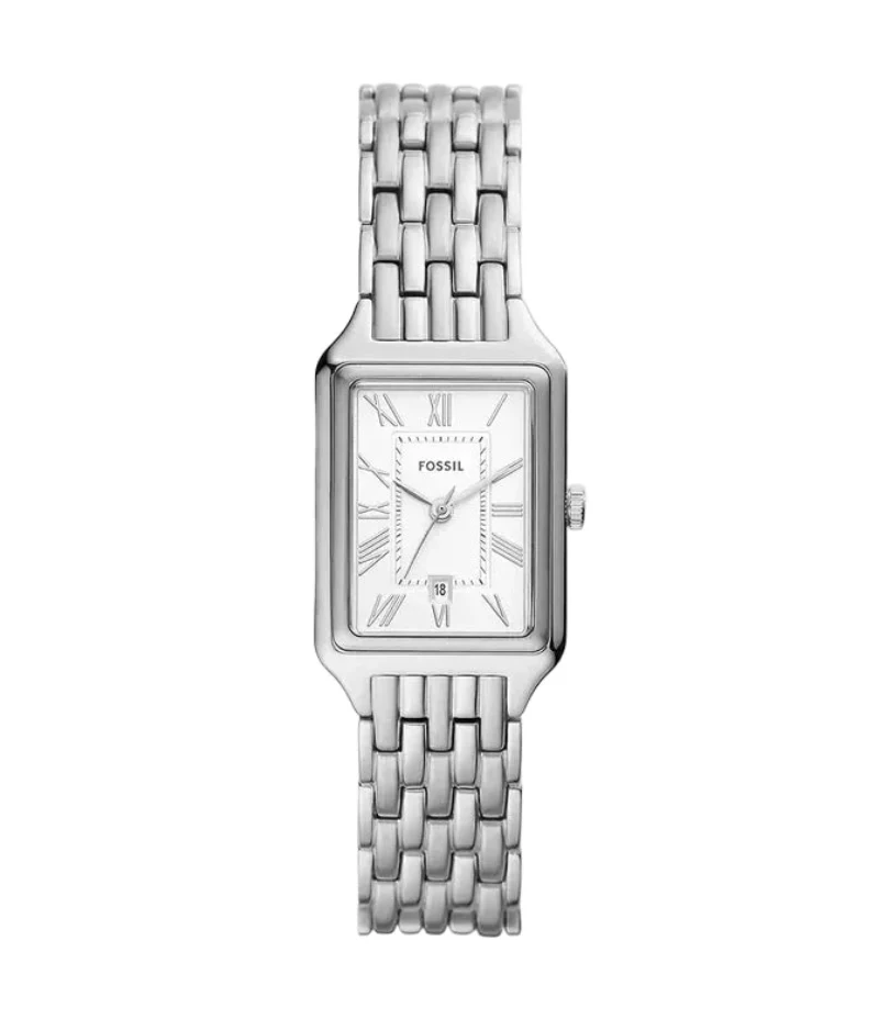 жіночий годинник Fossil Raquel ES5221 сріблястий 23 мм
