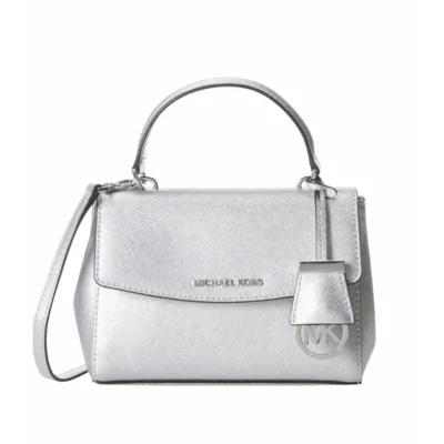 Сумка Michael Kors Ava Extra-Small Grey зі шкіри Saffiano