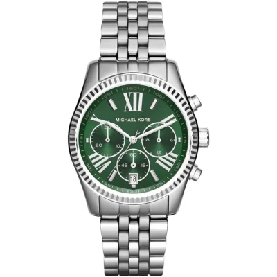 жіночий годинник Michael Kors Lexington MK6222 зелений 38 мм