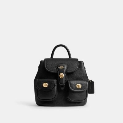 Шкіряний рюкзак Coach Hadley Backpack CBH09