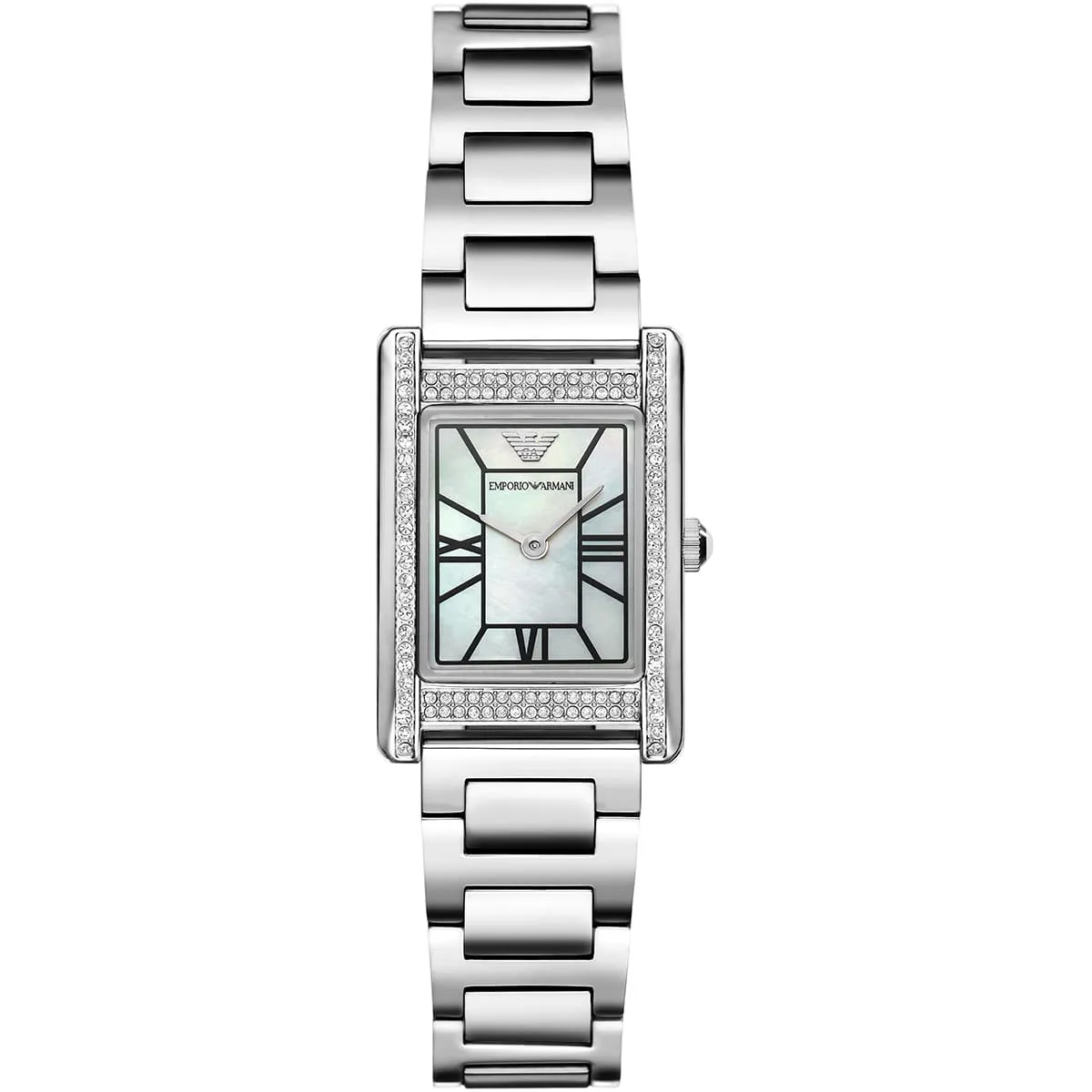 жіночий годинник Emporio Armani Genni AR11625 сріблястий 22 × 32 мм