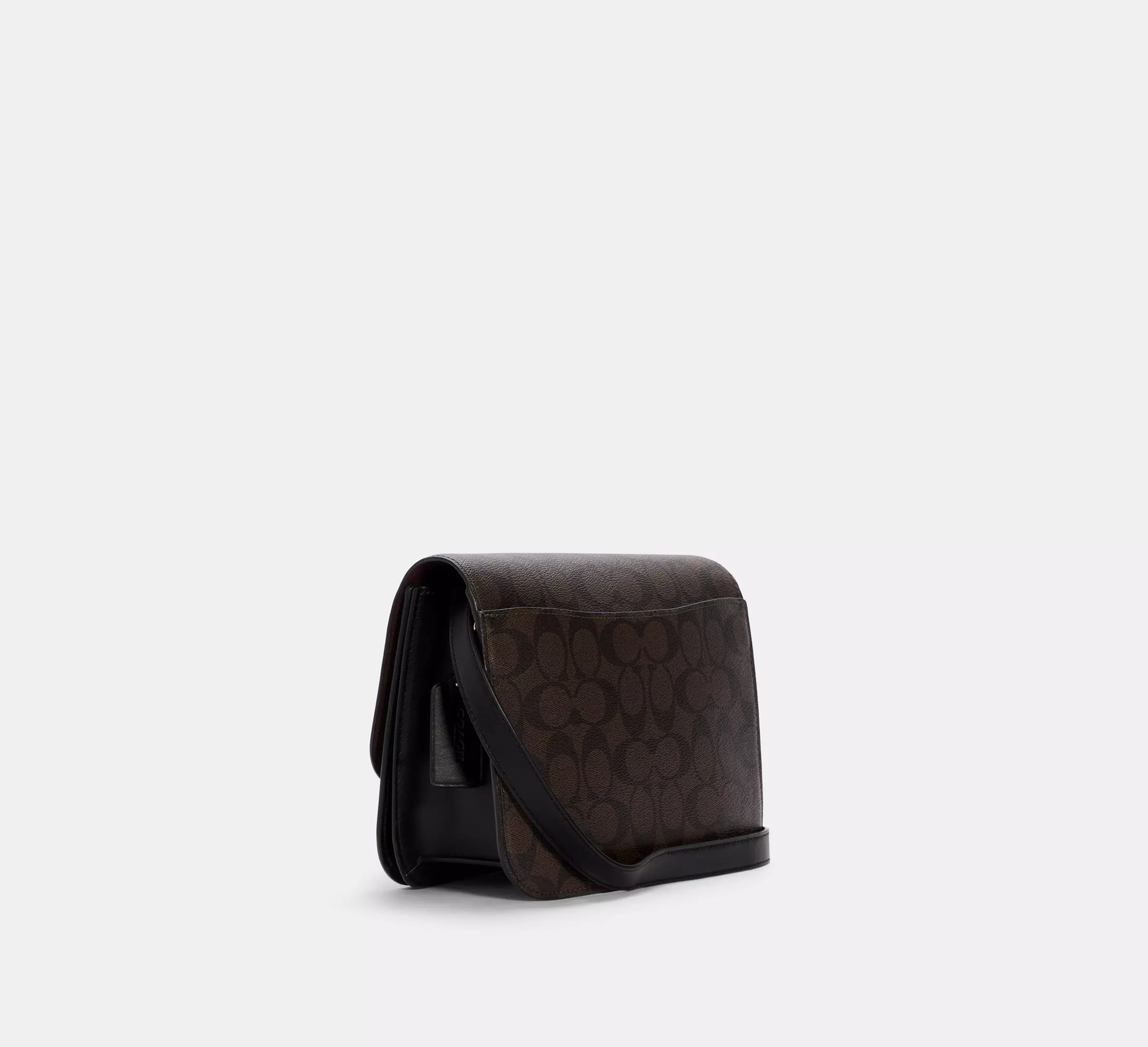 СУМКА COACH BRYNN FLAP CROSSBODY C5633 BROWN BLACK