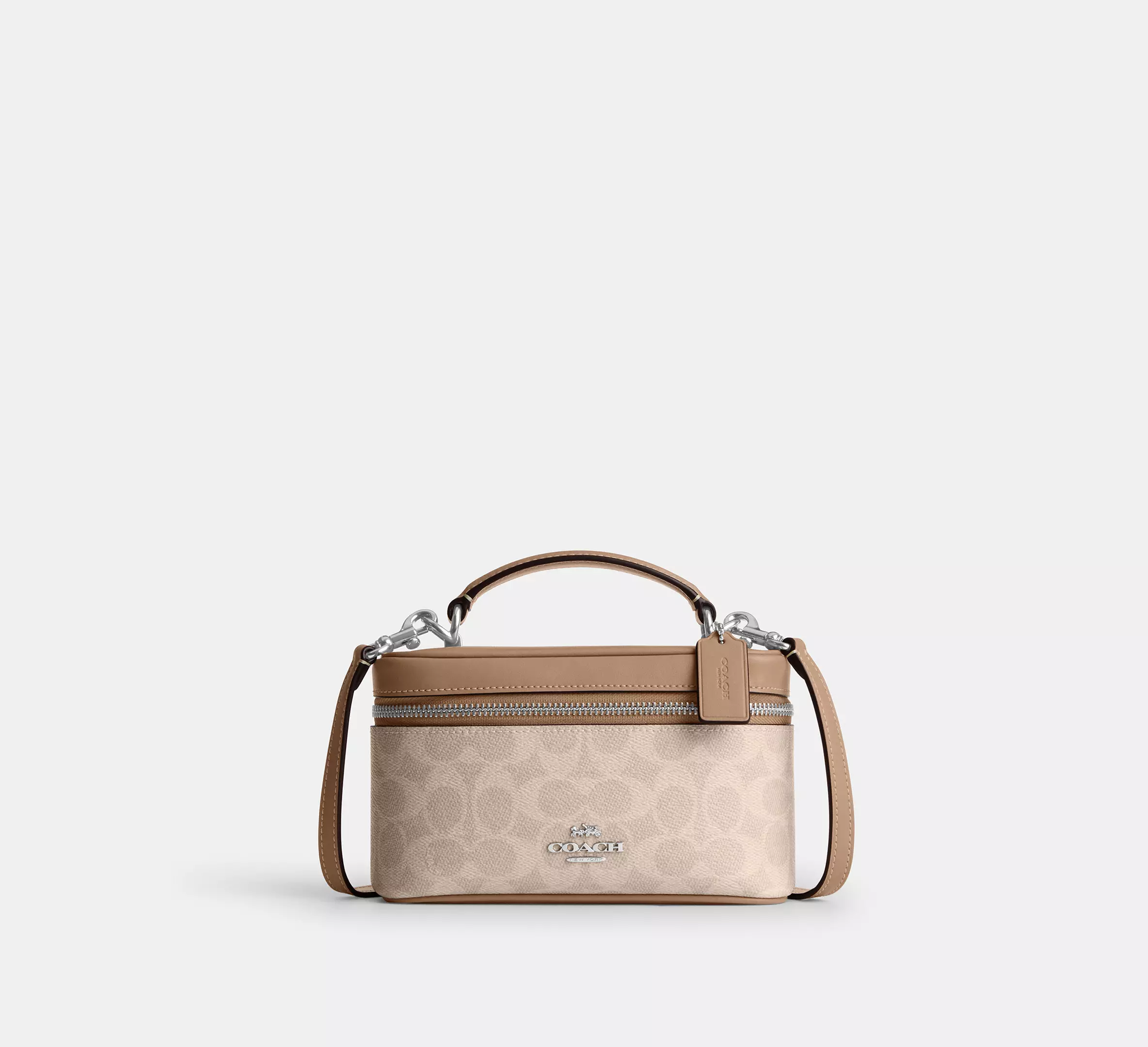 Сумка Coach Rainer Crossbody Bag 18 CEO23 Tan Brown з монограмою Signature